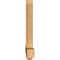 Ekena Millwork Eugene Smooth Timber Gable Bracket, Western Red Cedar, 48"W x 28"H x 3 1/2"D x 3 1/2"F, 14/12 Pitch GBW048X28X0404EUG00SWR - alternate 4